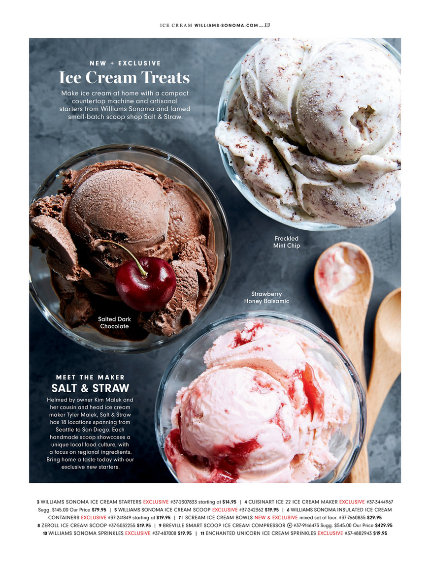 williams sonoma ice cream scoop