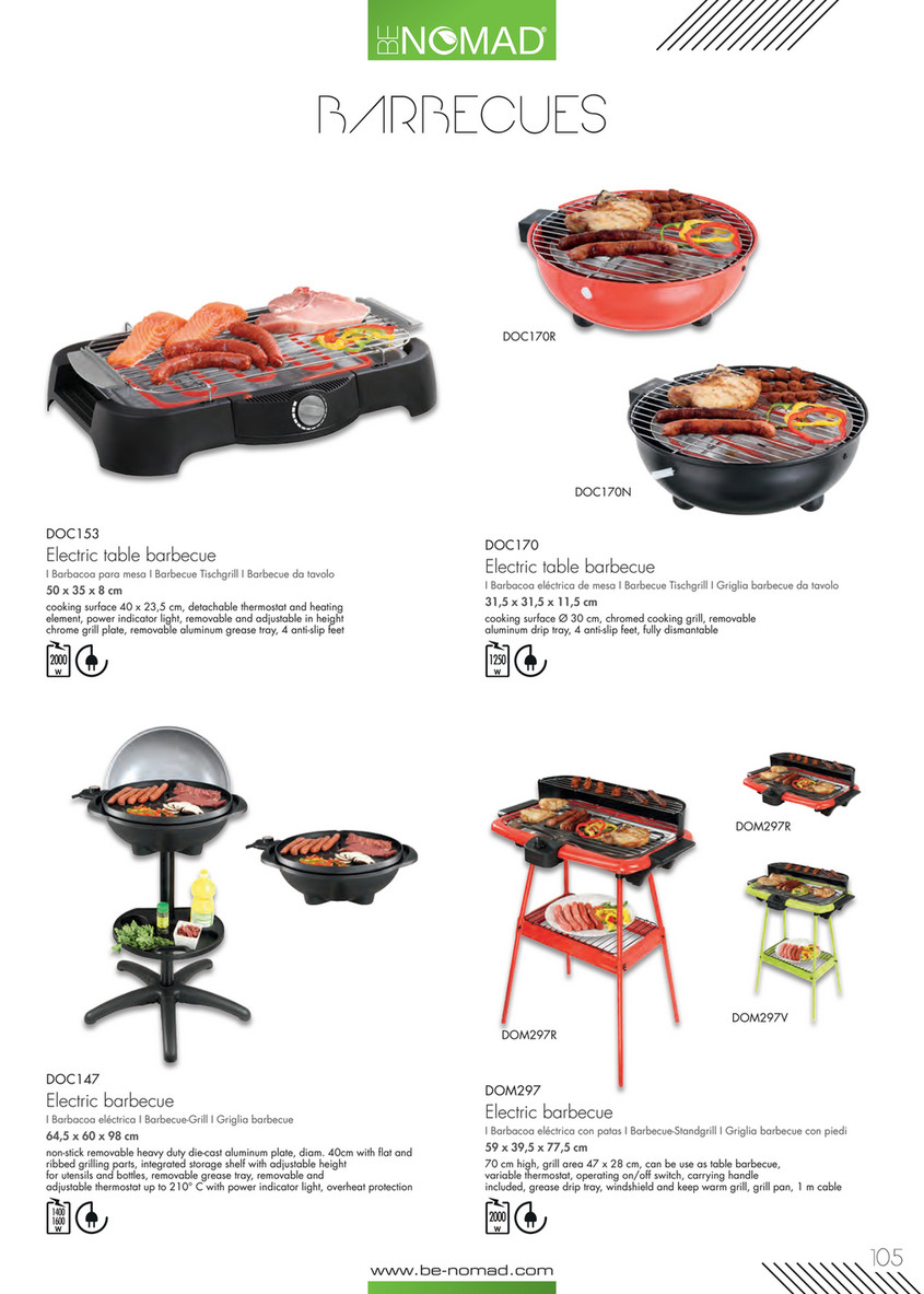 marque benomad2017 en Page 16 17 Created with Barbecues | Barbecues and supplies | Non food | Assortment