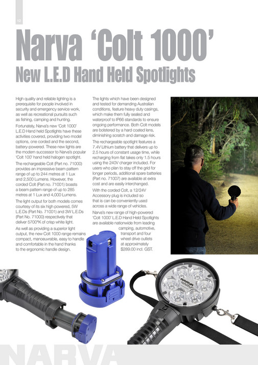 No Risk Colt Brown & Watson International - Narva InSight Issue 2 2020 - Page 14-15