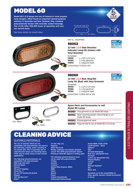 Brown & Watson International - Narva Catalogue 2019/20 - Page 532-533
