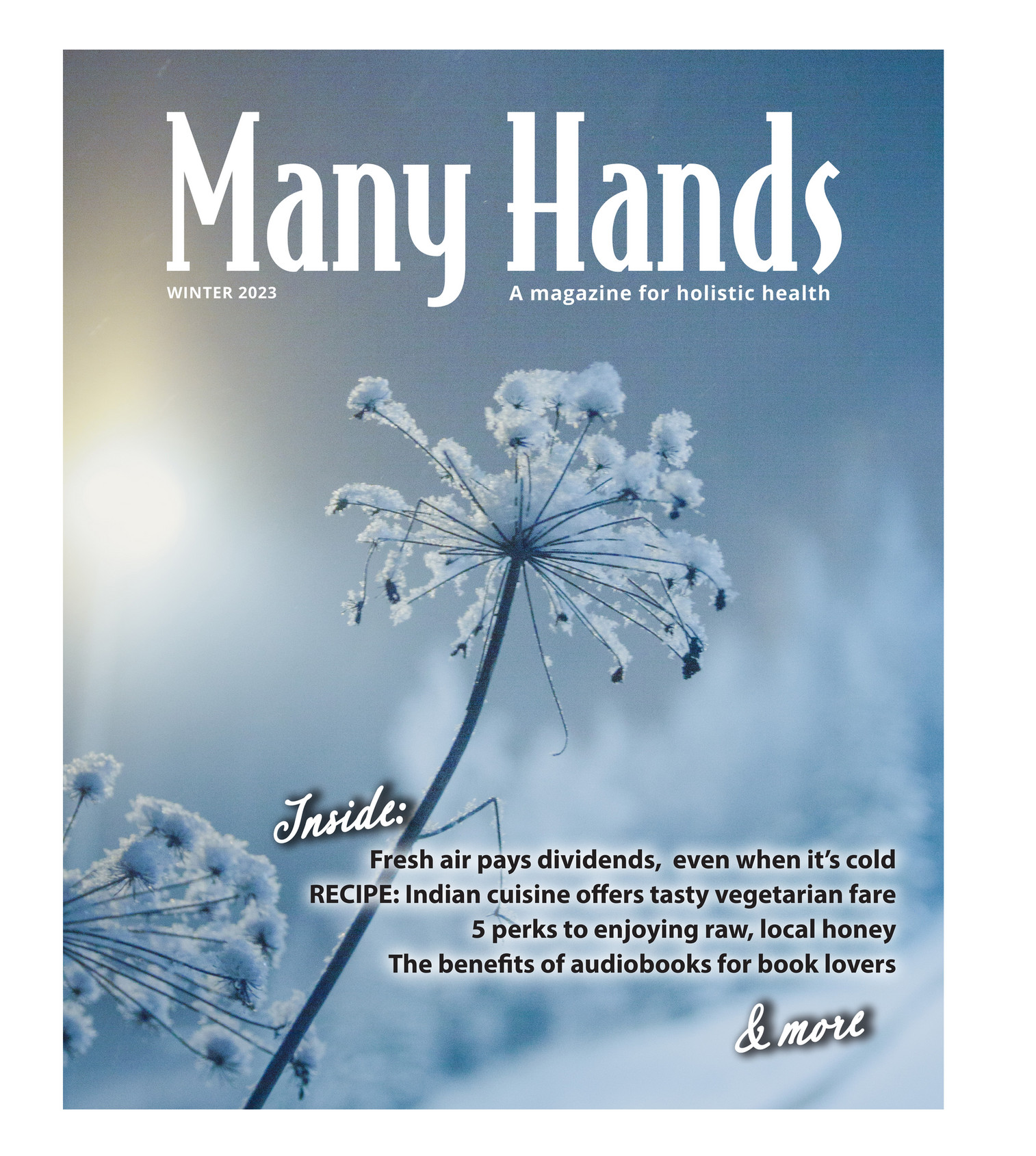 The Recorder - Many Hands - Winter 2023 - Page 1