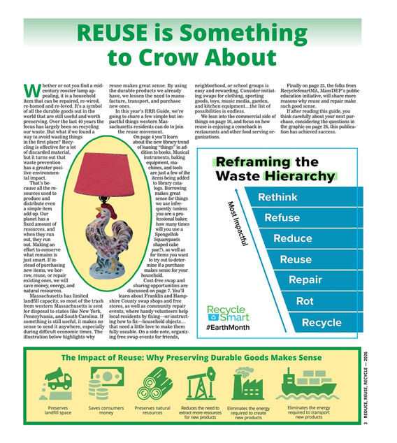 The Recorder - Reduce Reuse Recycle 2026 - Page 2-3