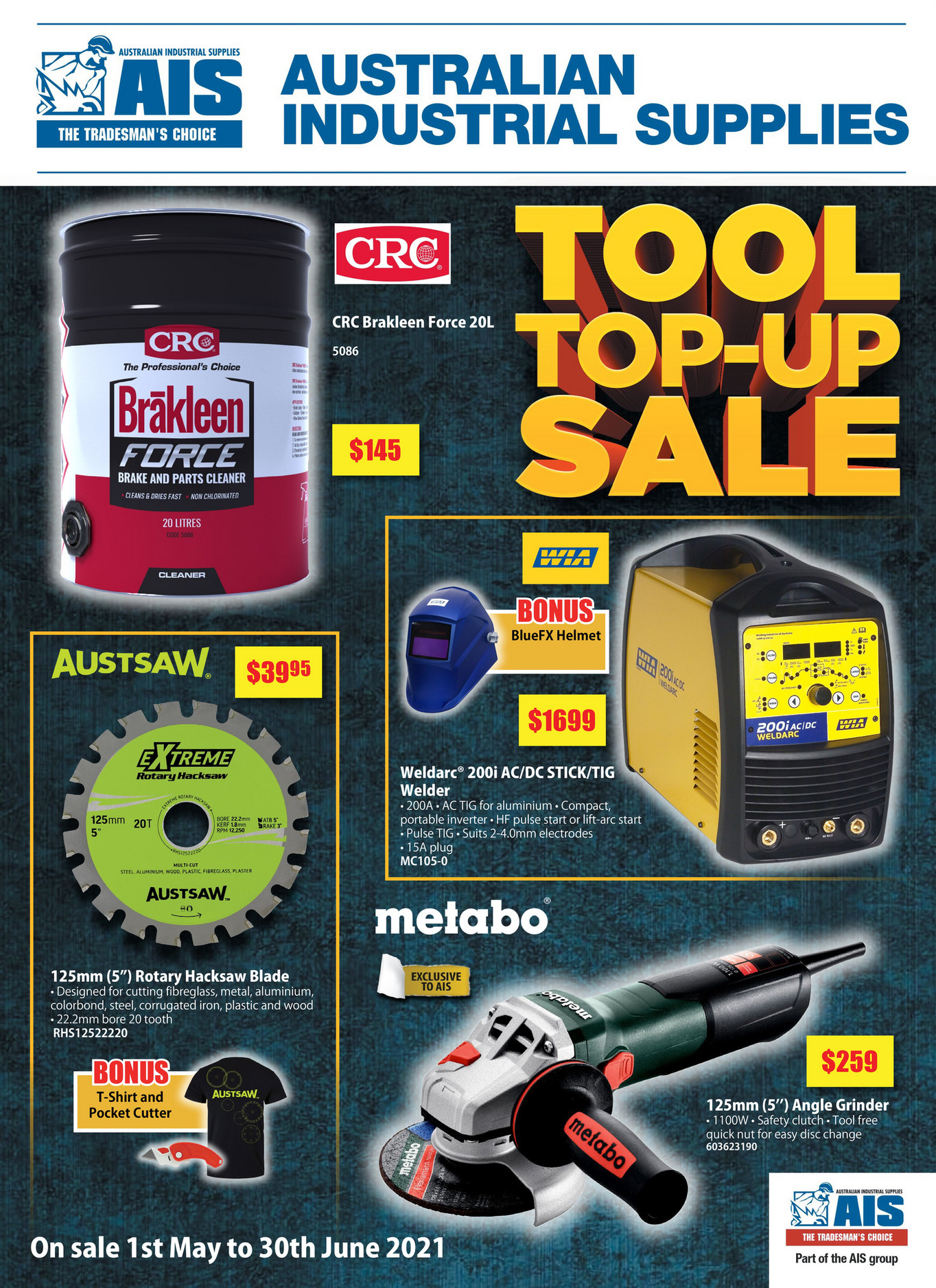 Tool City AIS Tool TopUp Sale MayJun 2021 Page 1 Created with