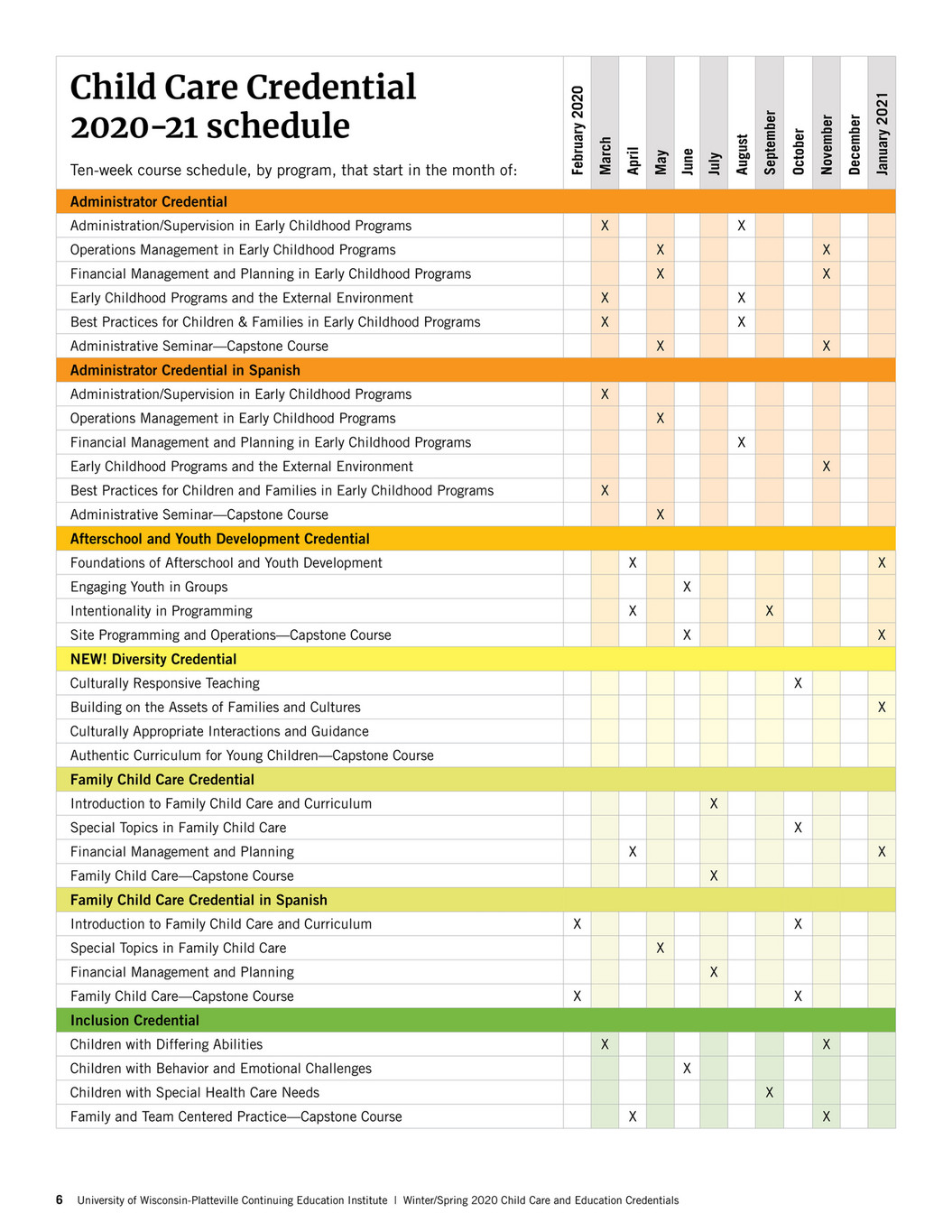 Platteville Academic Calendar Customize and Print