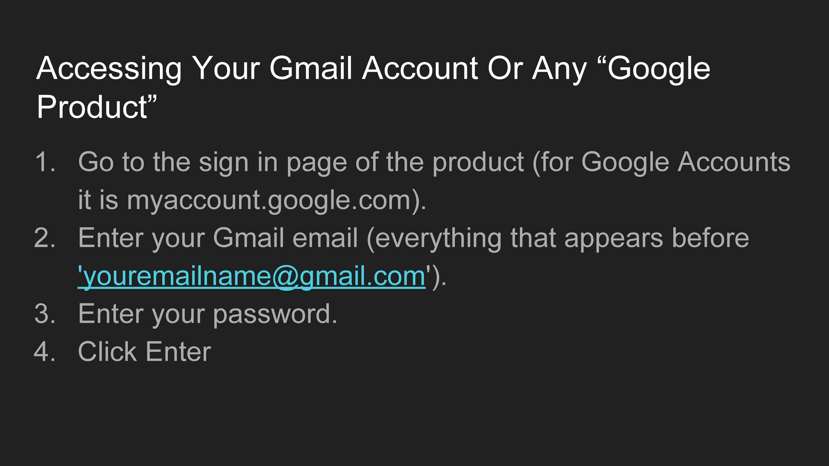 Myaccounts.google.com email