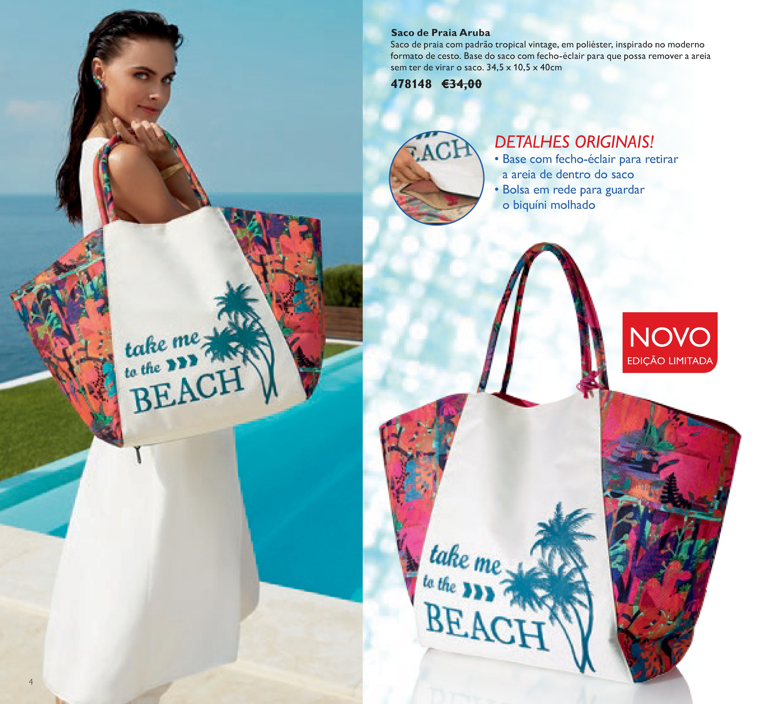 oriflame tote bolsa