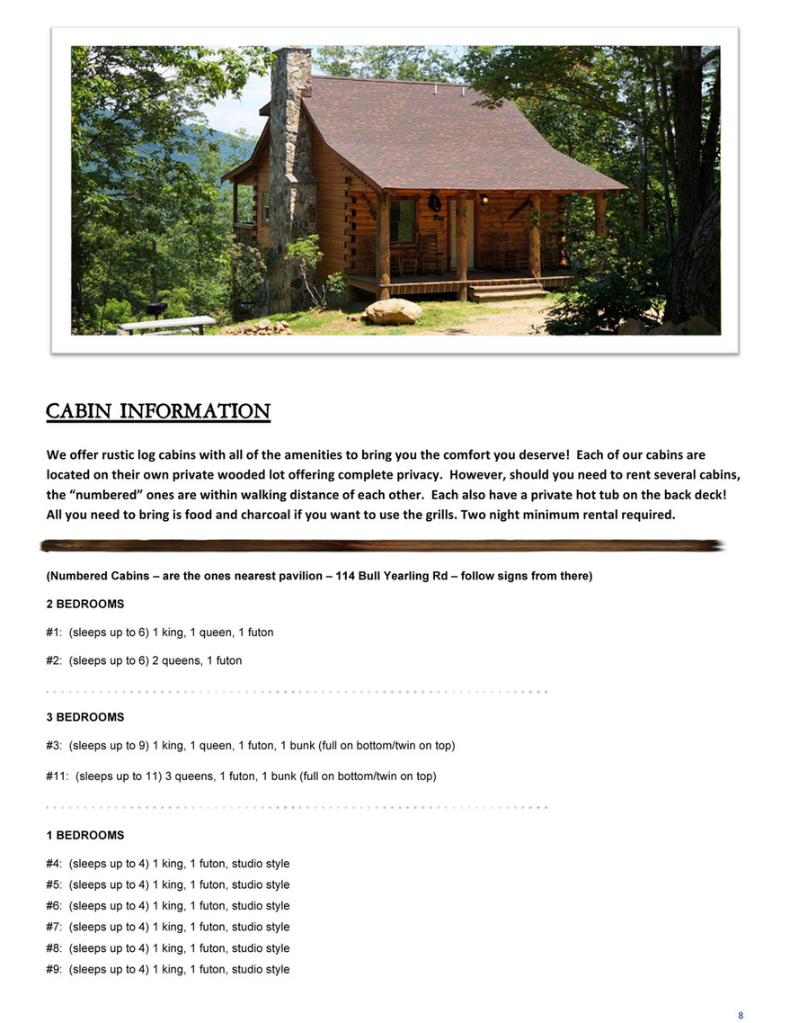 Your Wedding On Lydia Mountain Page 8 9 Created With Publitas Com