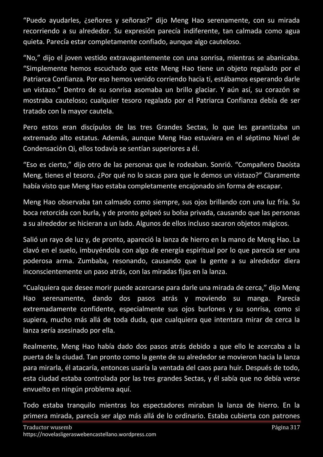 My publications - Debo Sellar los Cielos Libro 1 - Página 317 - Created with My publications - Debo Sellar los Cielos Libro 1 - Página 317 - Created with