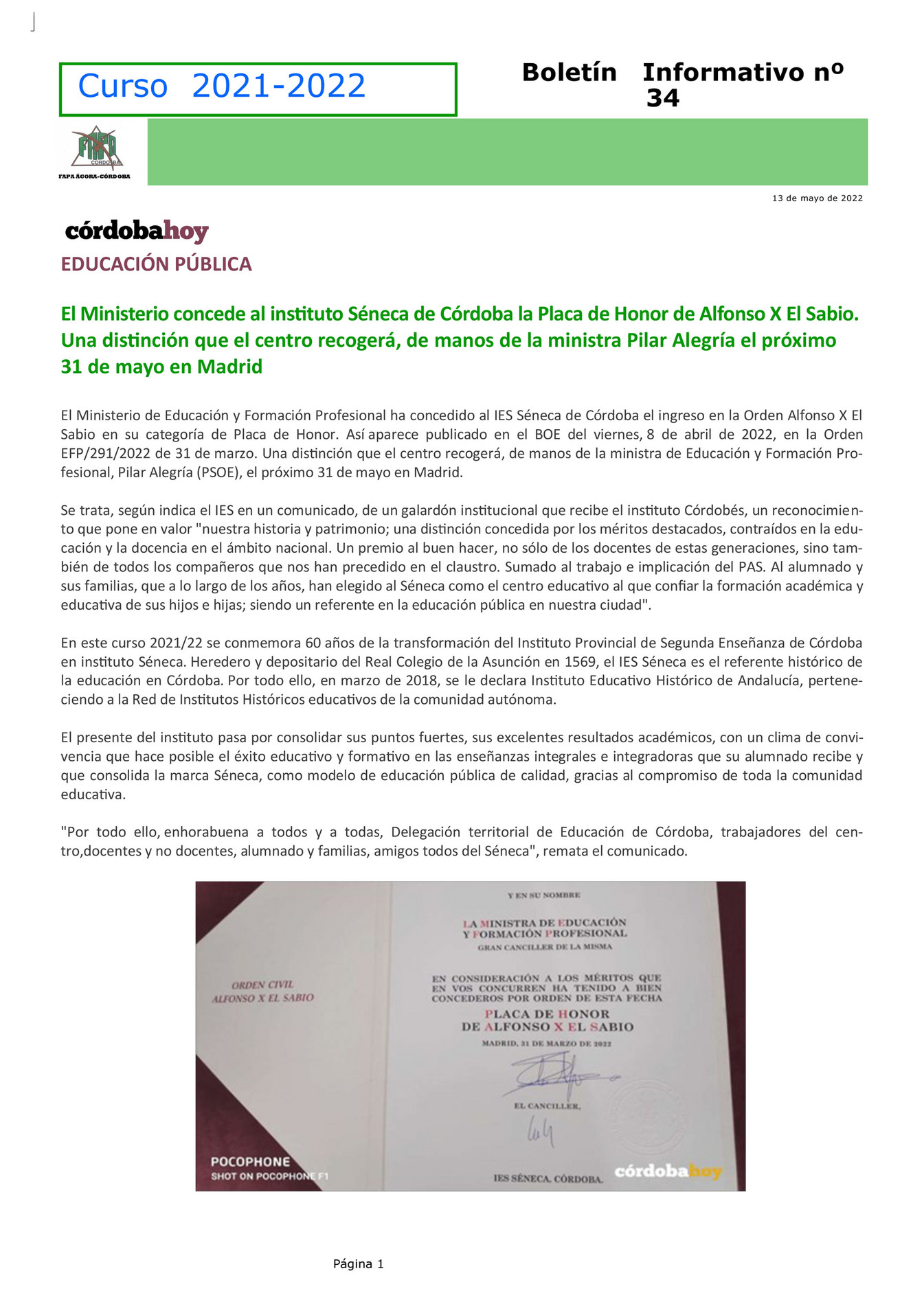 My Publications Boletin 34 Page 1 Created With Publitas