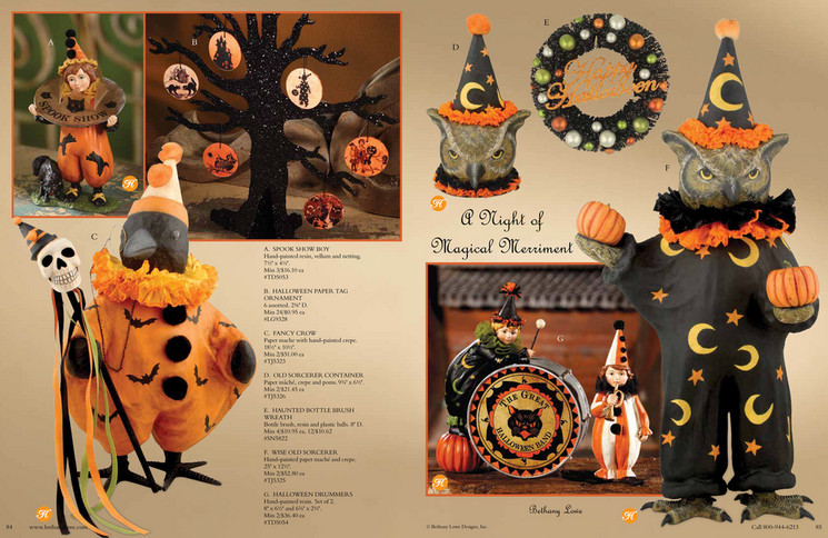 Bethany Lowe - Bethany Lowe Halloween Catalog - Page 44-45 - Created ...