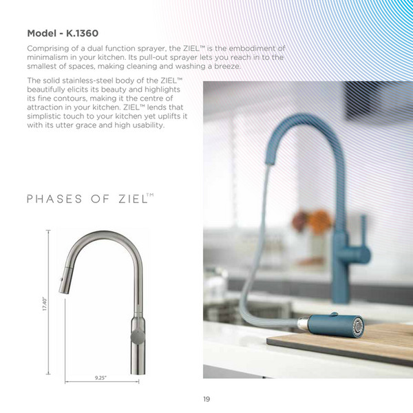 Isenberg Kitchen Faucets Catalog - Page 22-23 - Created with Publitas.com