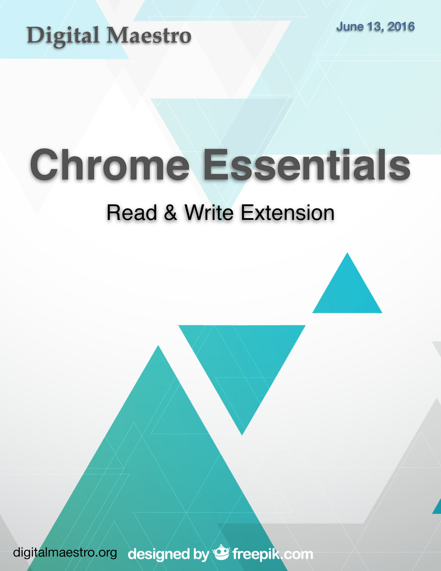 My publications Chrome Read&Write Extension Page 1 Created with