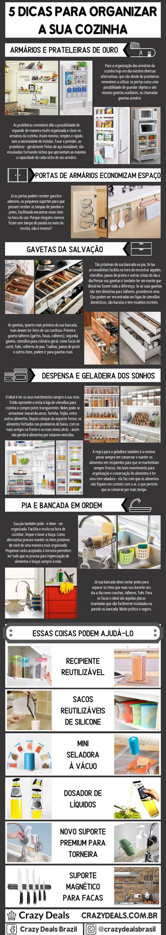 My Publications Dicas Para Organizar A Sua Cozinha Page Created With Publitas Com