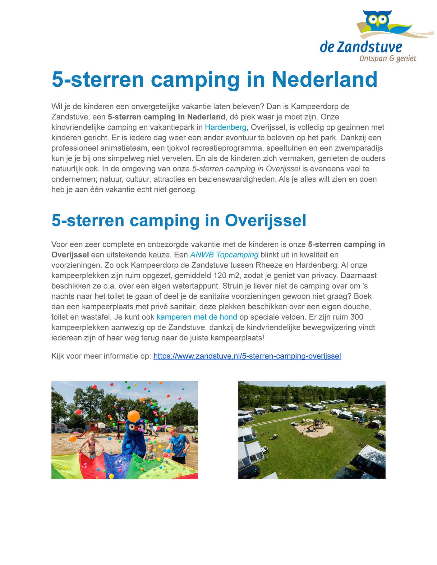 My Publications Sterren Camping In Nederland Page Created