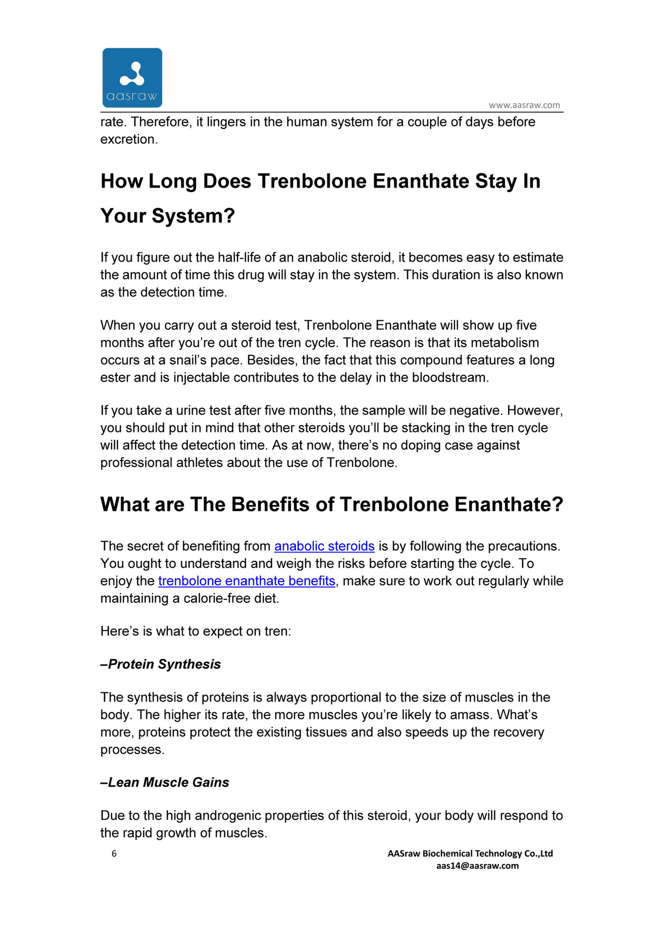 My publications - All The Things About Trenbolone Enanthate Powder 