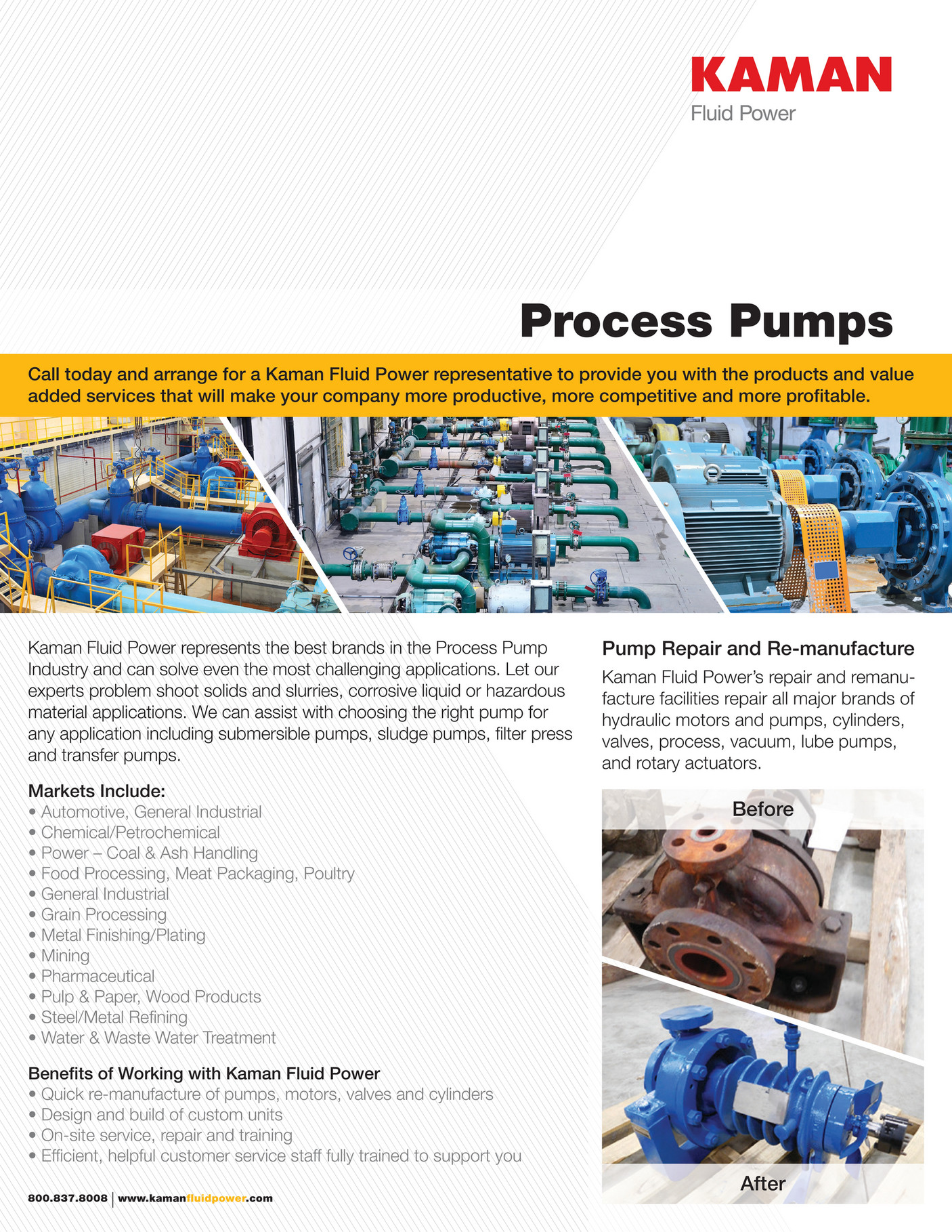 Motion - Kaman Fluid Power Process Pumps - Page 1