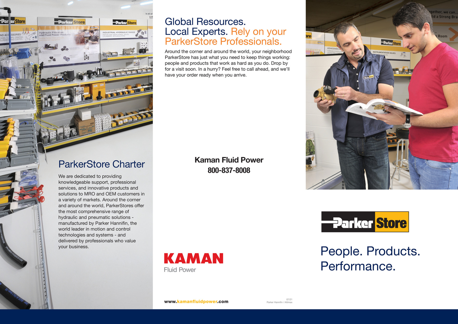 Motion Kaman Fluid Power Parker Slim Jim Page 1