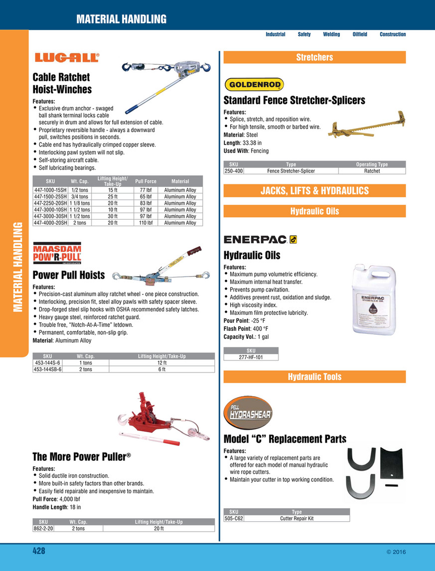 Kaman Distribution Kaman Plus Mro Supply Catalog Page 428 429