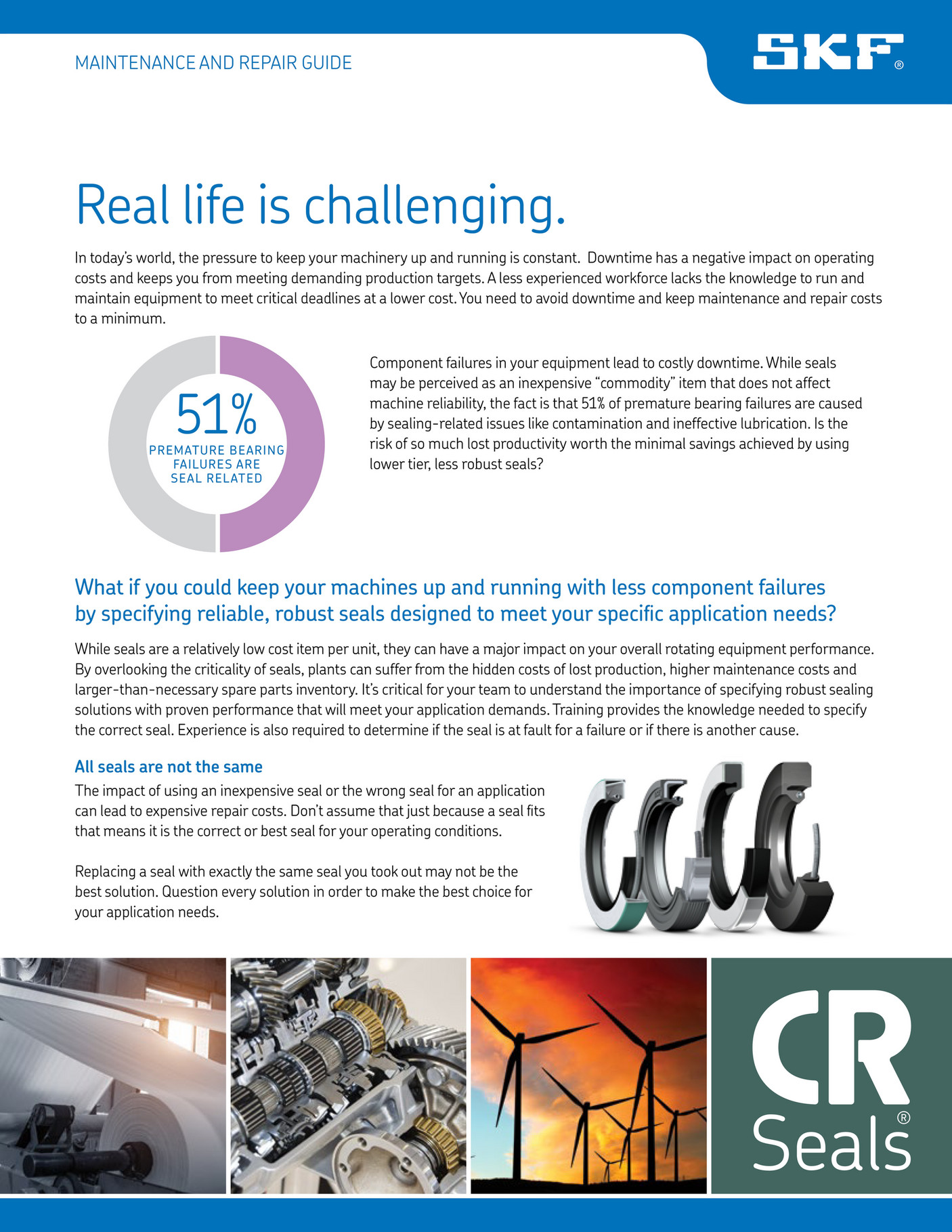 Kaman Distribution Cr Seals Brochure Page 1