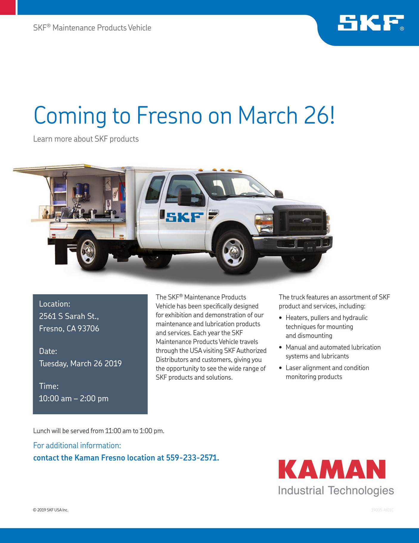 Motion SKF Fresno Truck Flyer Page 1