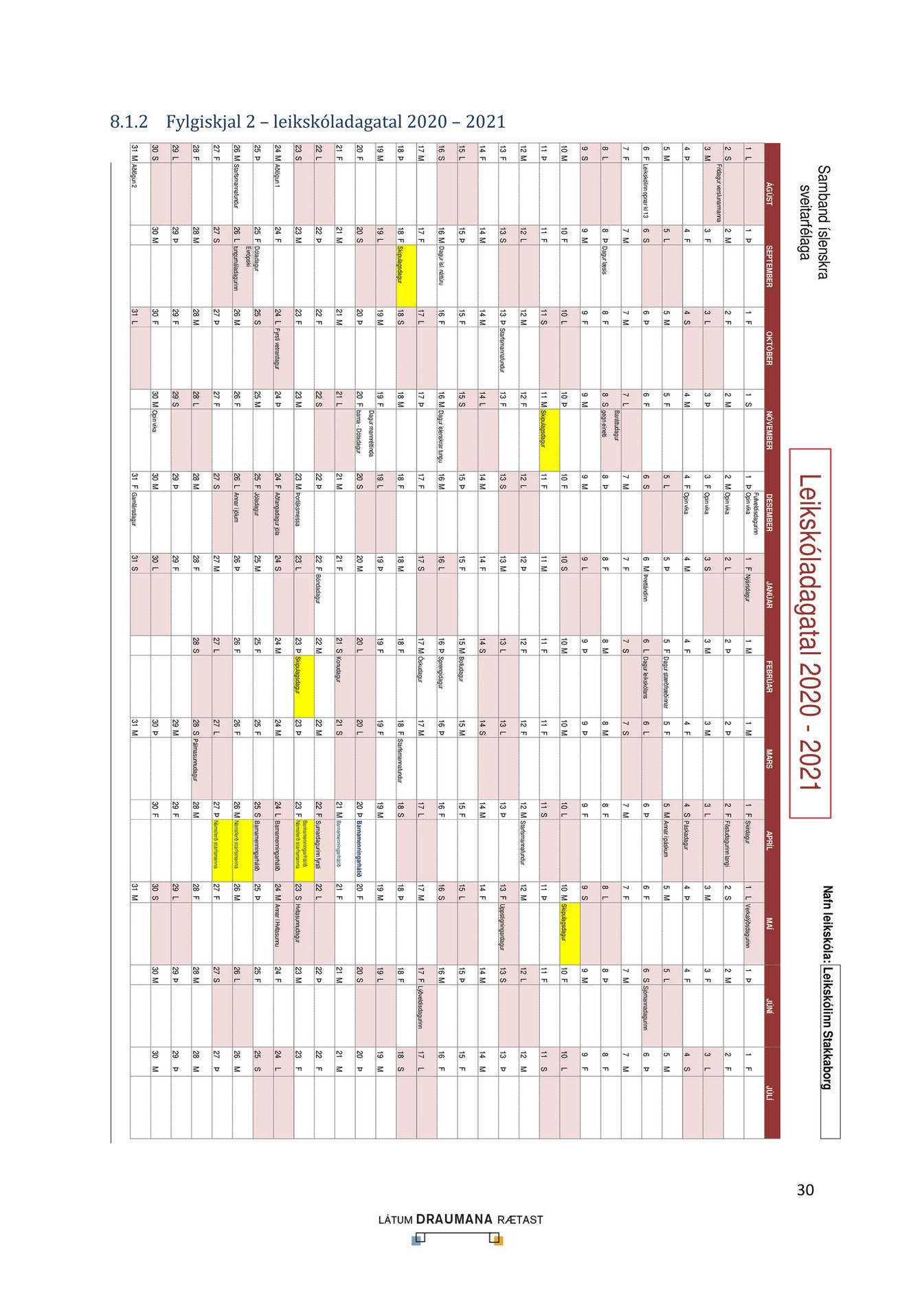 My Publications Leikskoli Stakkaborg Starfsaaetlun 21 Page 34 Created With Publitas Com