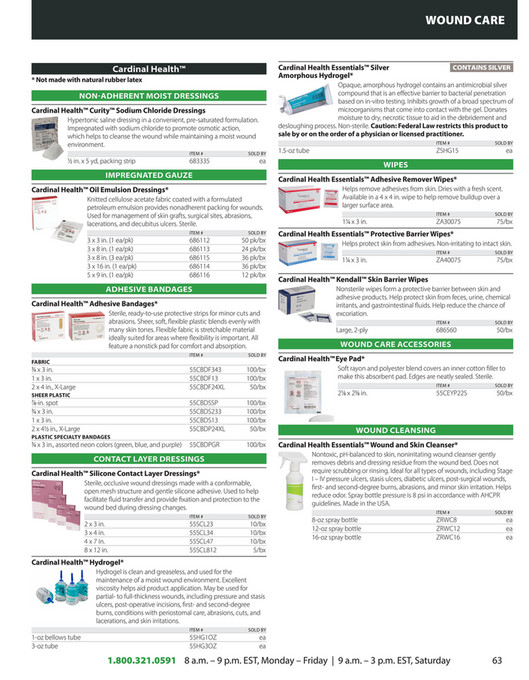 Cardinal Health at-Home - Edgepark Product Catalog - Page 64-65