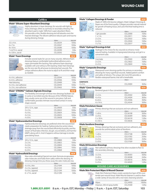 Collagen Rope Cardinal Health at-Home - Edgepark Product Catalog - Page 102-103