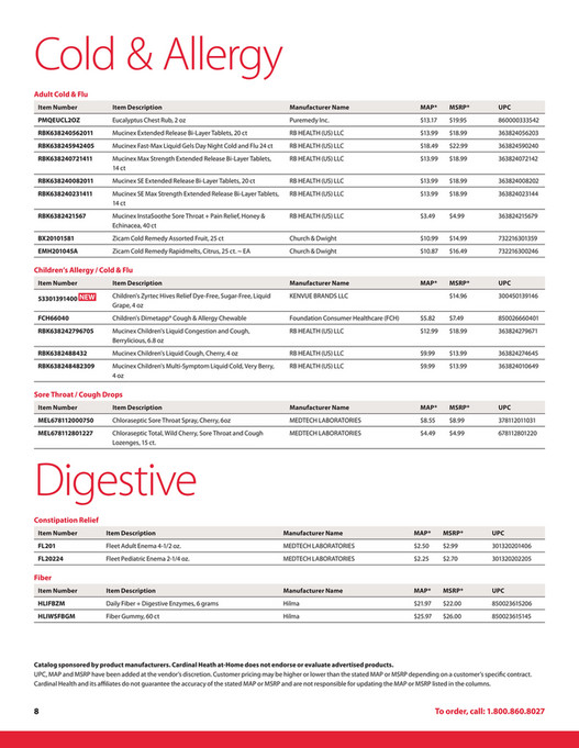 Cardinal Health atHome Cardinal Health atHome Catalog