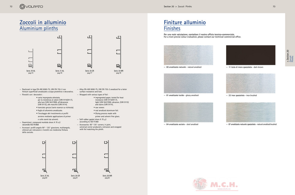 MCH CATALOG VOLPATOPLINTA Pagină 8 Created with