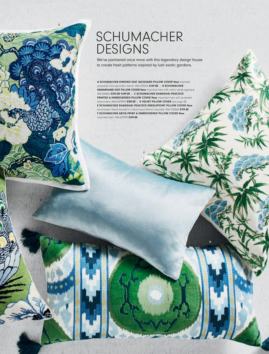 Williams Sonoma x Schumacher Fabrics