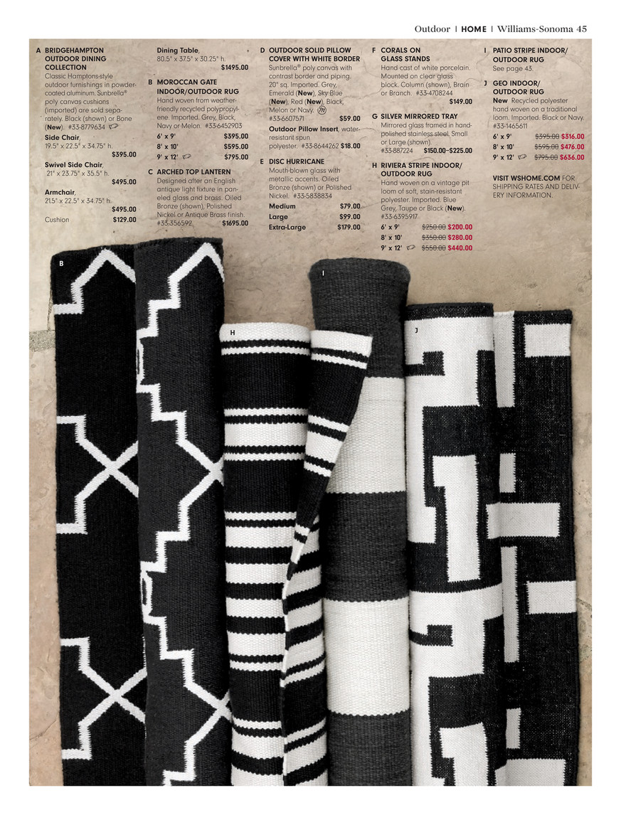 Williams Sonoma Home Modern Luxe 2016 Page 44 45 Williams Sonoma Home Modern Luxe 2016