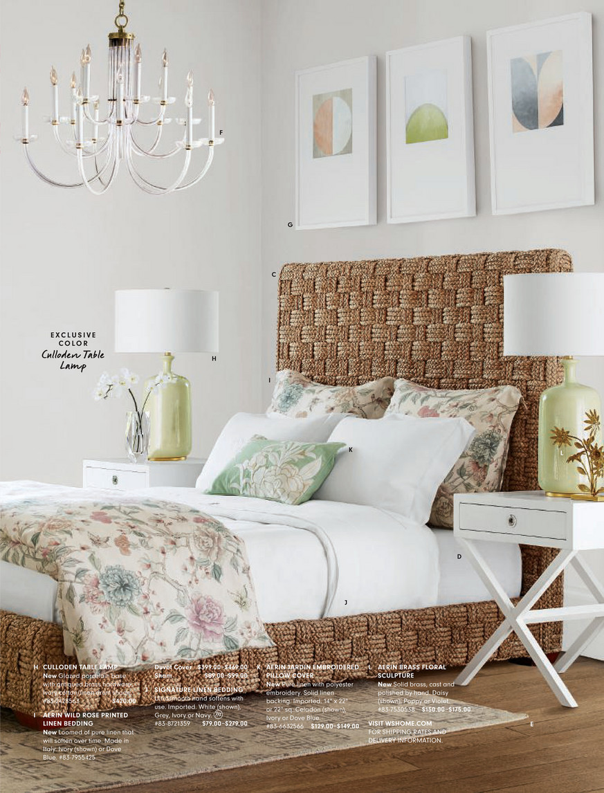 Williams Sonoma Home Modern Simplicity 2017 AERIN Culloden