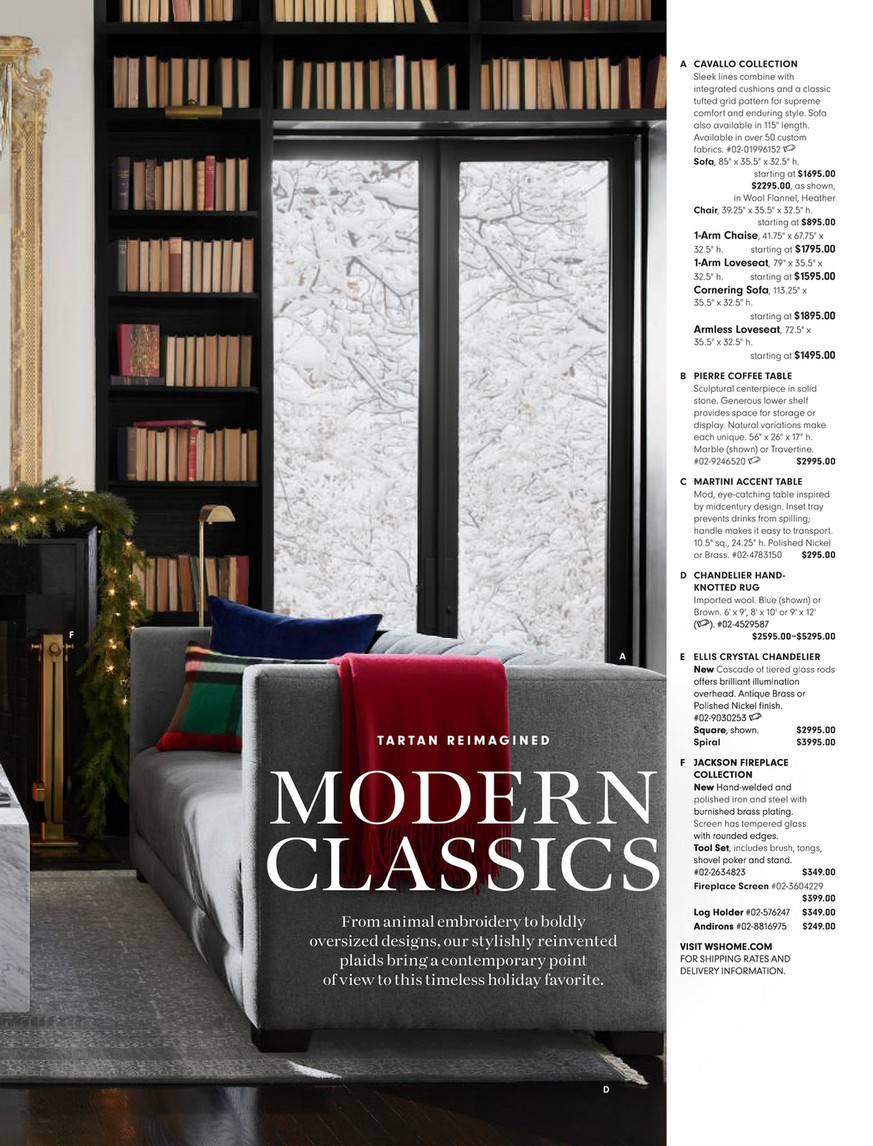 Williams Sonoma Home Tartan Reimagined Page 4 5