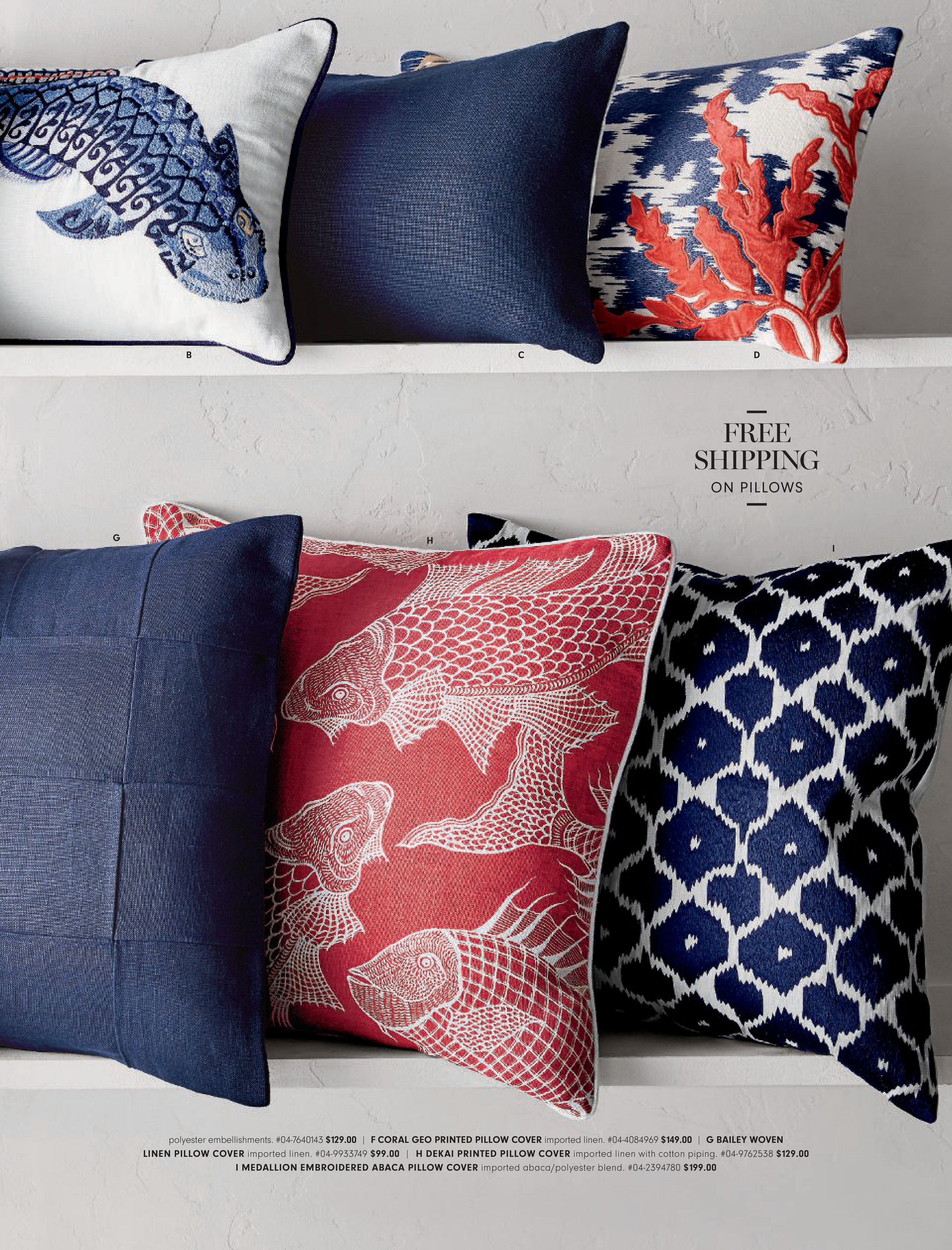 ws home pillows