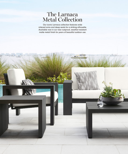 Williams Sonoma Home Summer 2019 Outdoor Furniture Collection Page 1 Outdoor Furniture Collection, Williams Sonoma Outdoor Furniture