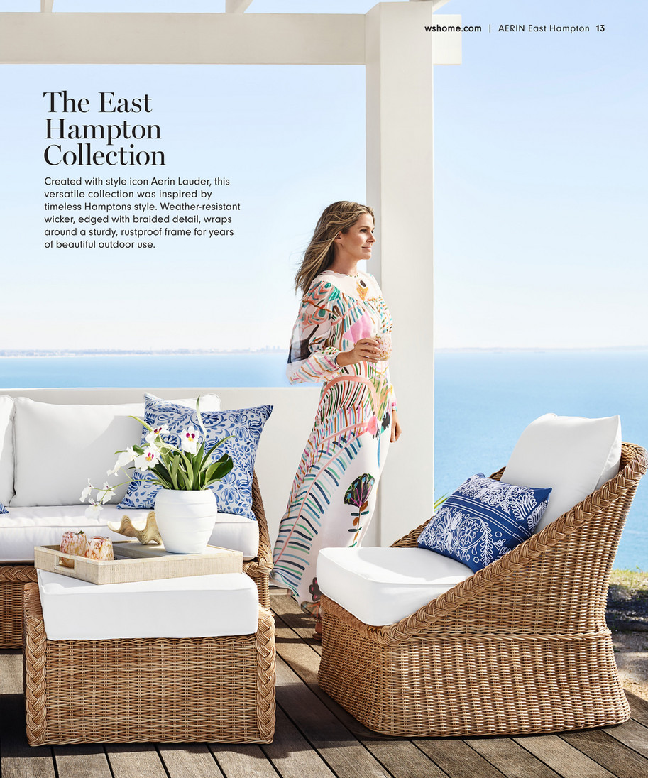 Williams Sonoma Home Summer 2019 Outdoor Furniture Collection