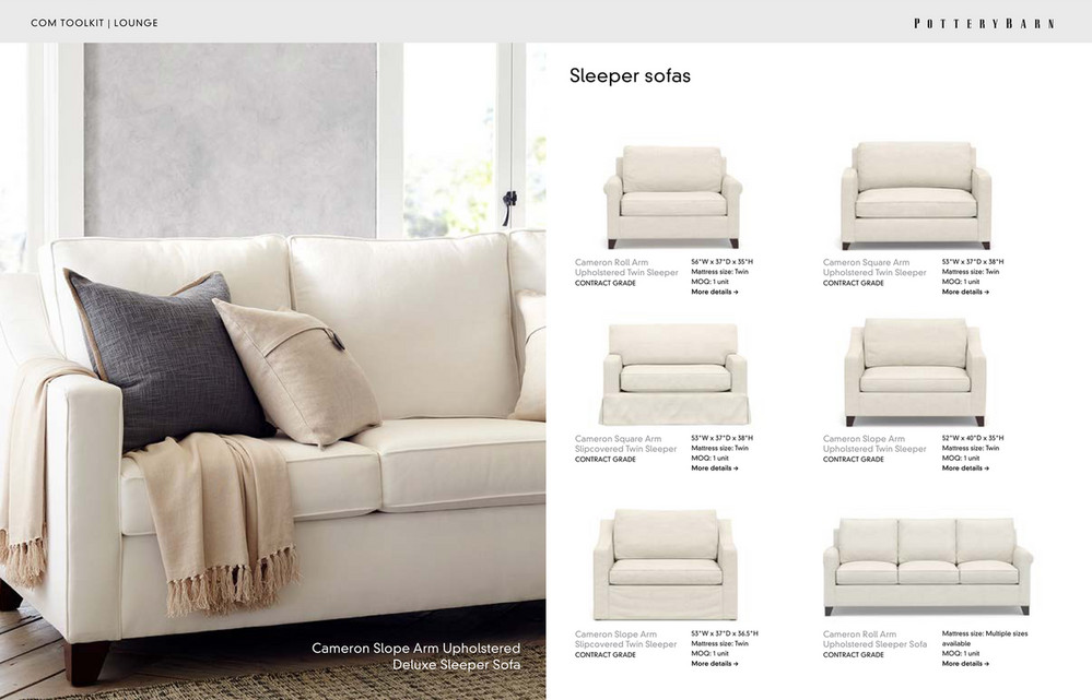 west elm Domestic Upholstery and COM Guide Page 33
