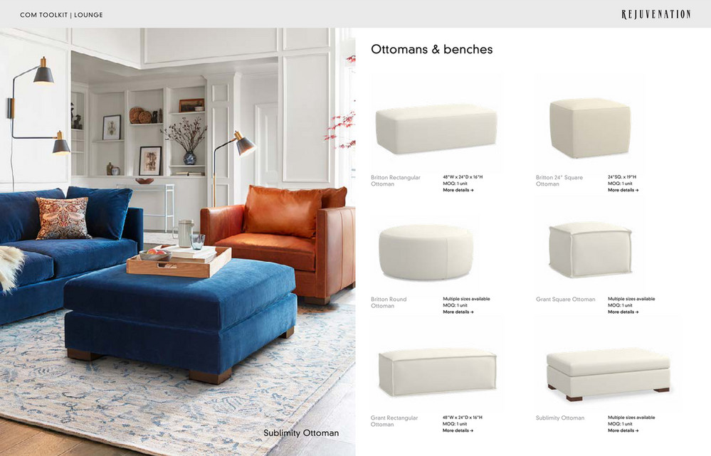 west elm Domestic Upholstery and COM Guide Page 56