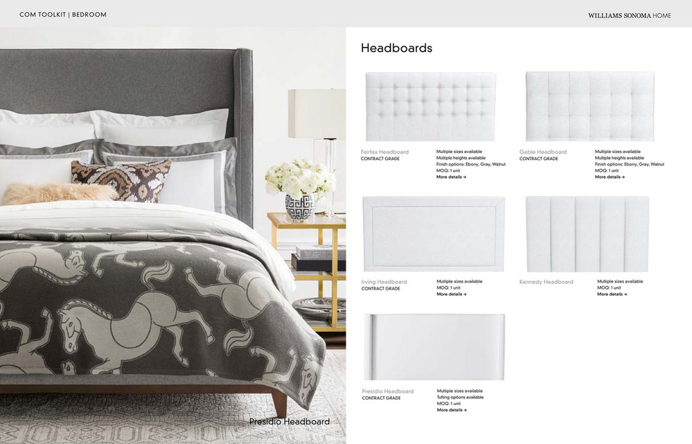 west elm Domestic Upholstery and COM Guide Page 70