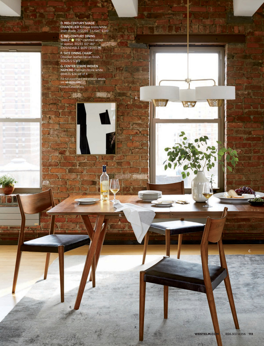 West elm deals tate dining chair