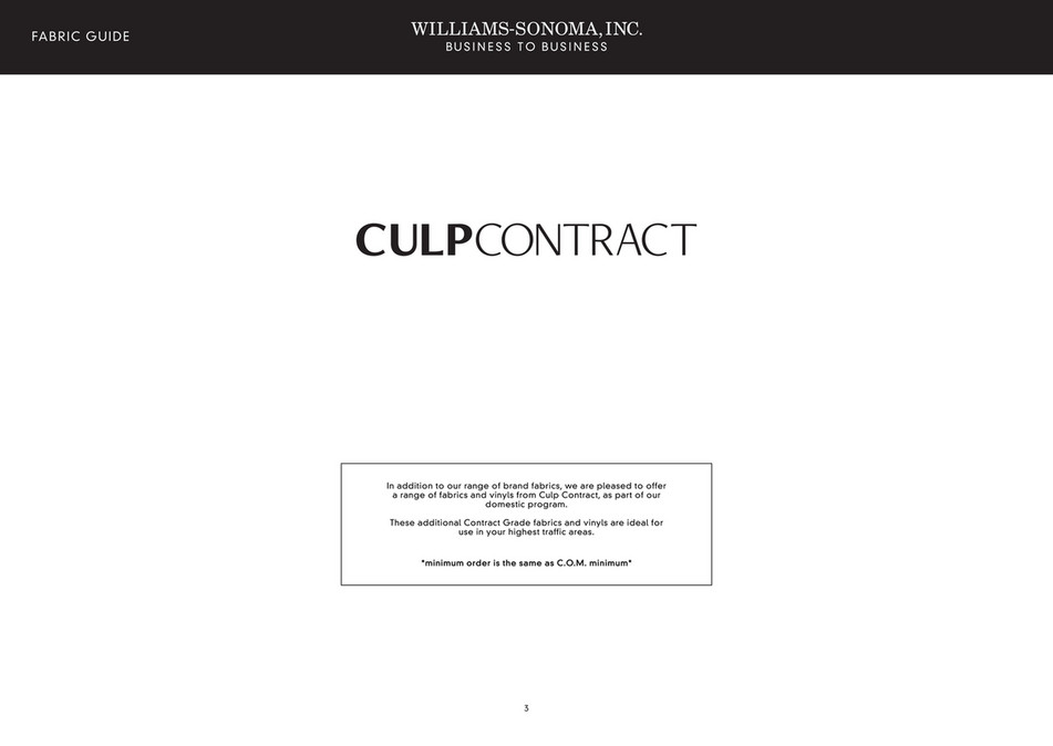 2024 Domestic Upholstery and COM Guide - Page 111