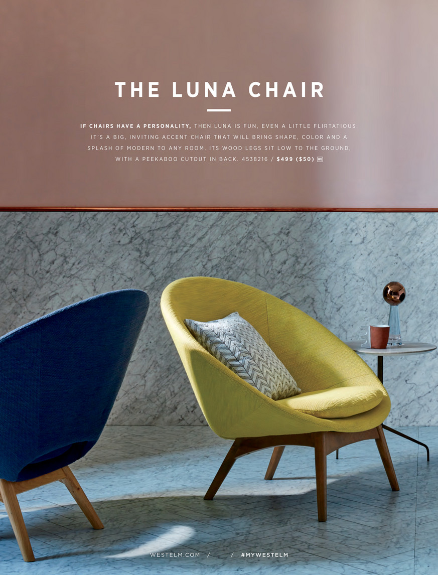 West elm luna online chair