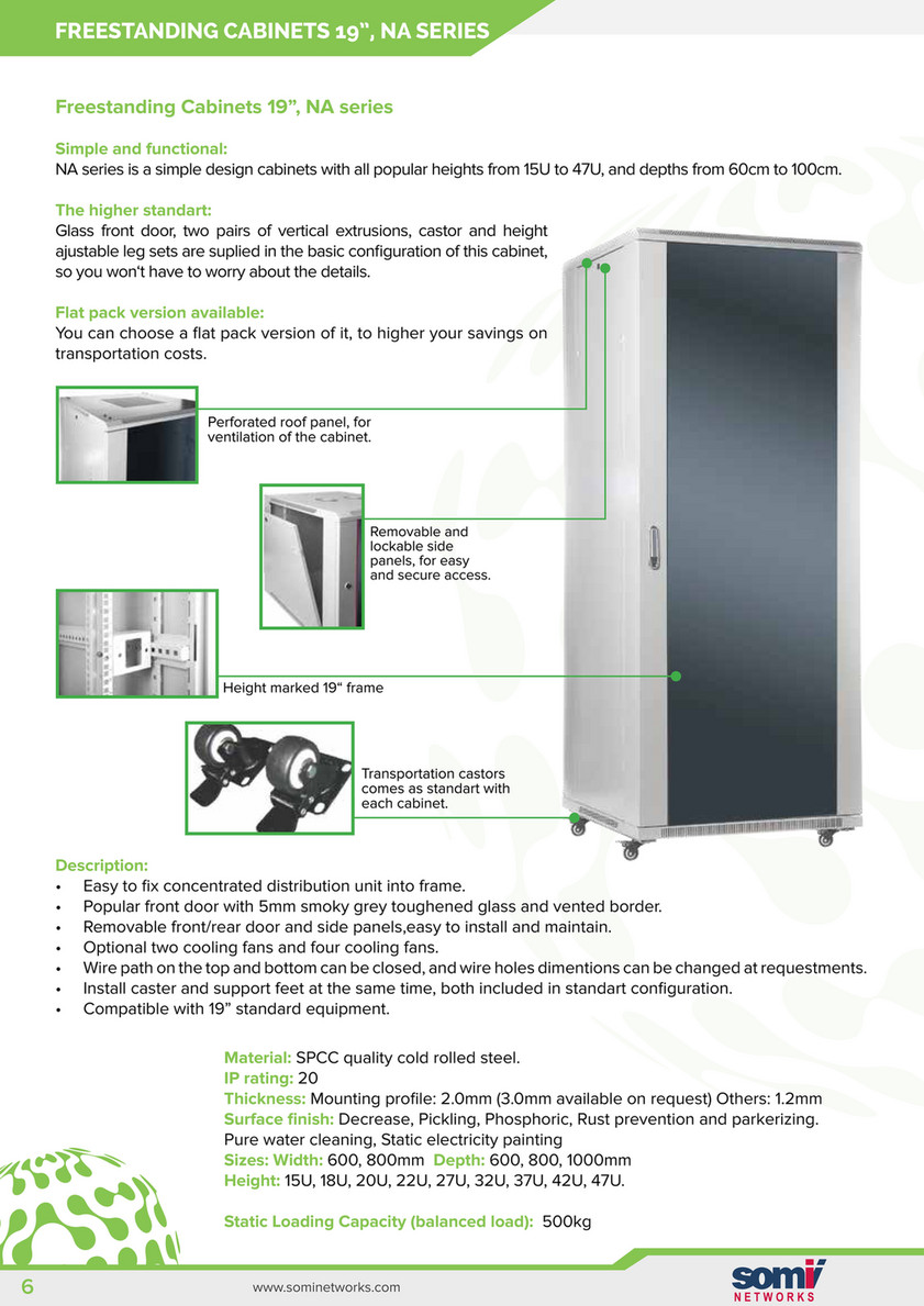 Somi Networks Network Cabinets And Accessories Page 6 7