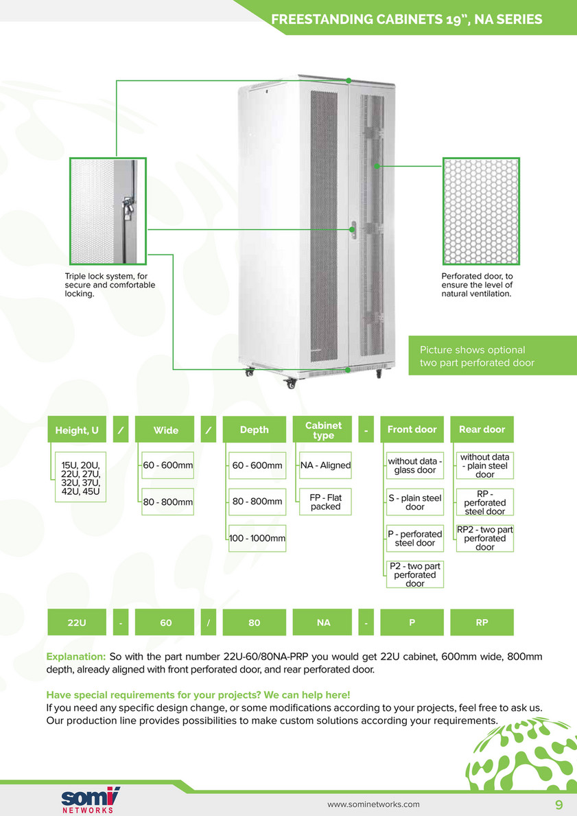 Somi Networks Network Cabinets And Accessories Page 8 9