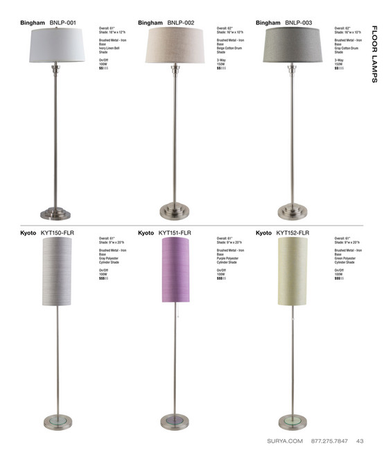 Surya - Lighting Catalog - Page 42-43