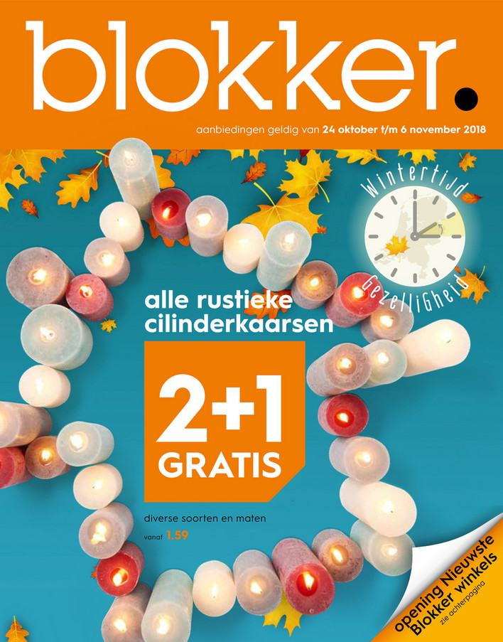 Blokker folder van 24/10/2018 tot 06/11/2018 - Weekpromoties 43
