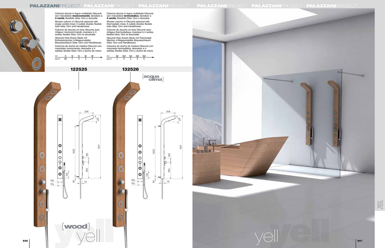 Colonna Doccia In Legno.Mega Supply Store Llc Palazzani Catalog Page 364 365 Created With Publitas Com