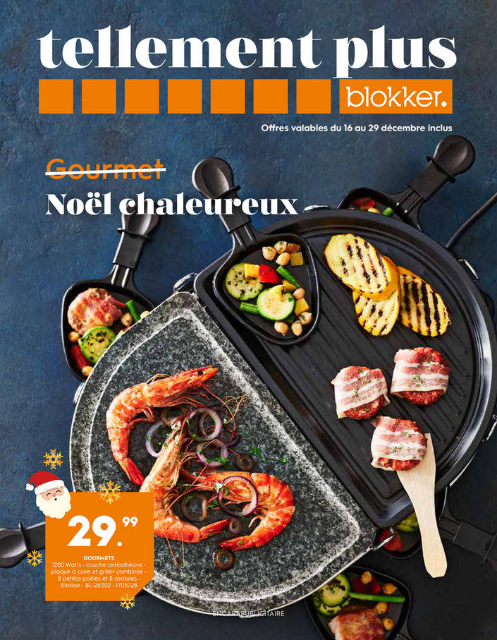 Folder Blokker du 16/12/2019 au 29/12/2019 - Noël chaleureux