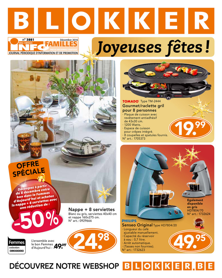 Folder Blokker du 12/12/2016 au 31/12/2016 - Blokker dépliant