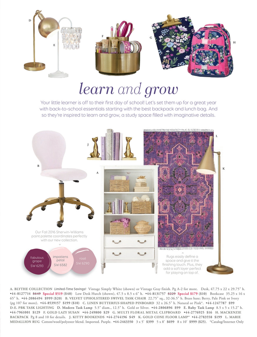 Pottery Barn Kids Pbk August 2016 Page 2 3